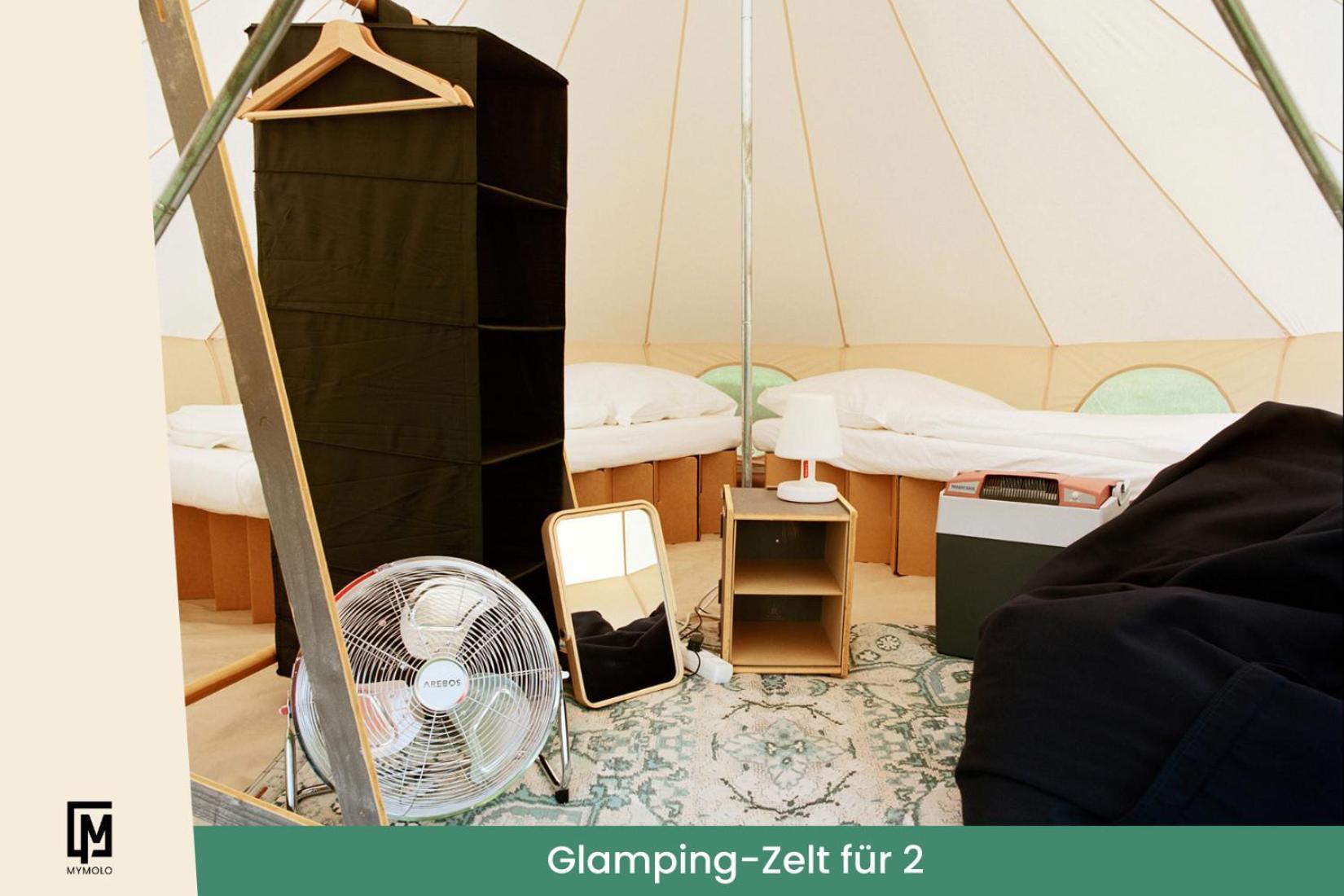 Glamping In Der Zeche Ewald Herten Herten  Exteriör bild