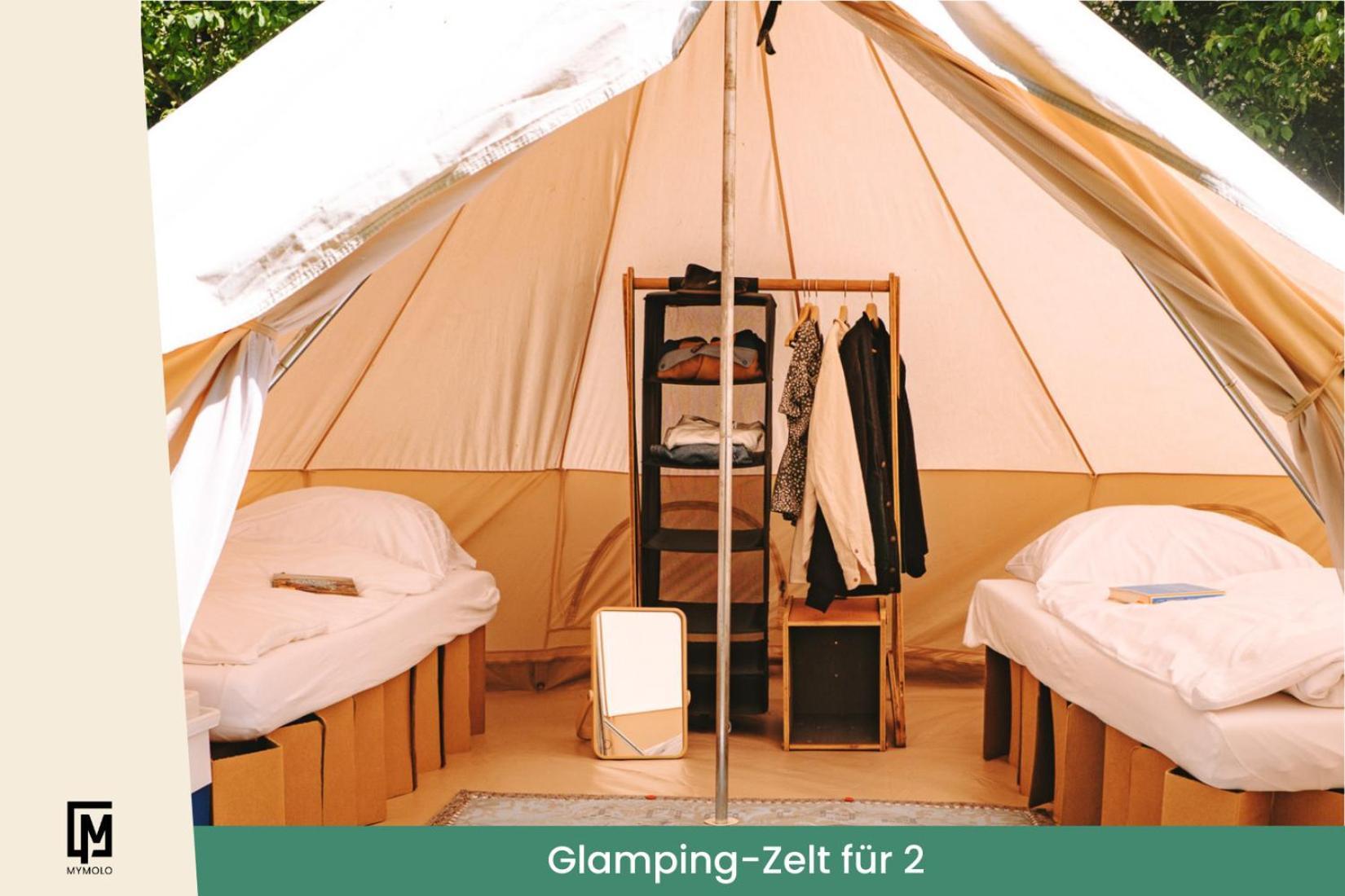 Glamping In Der Zeche Ewald Herten Herten  Exteriör bild