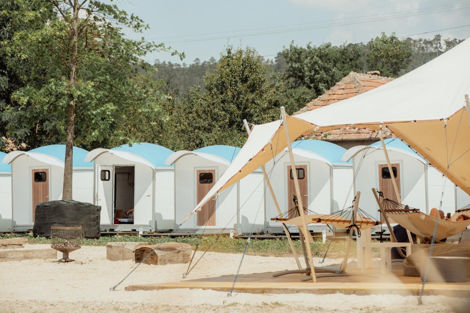 Glamping In Der Zeche Ewald Herten Herten  Exteriör bild