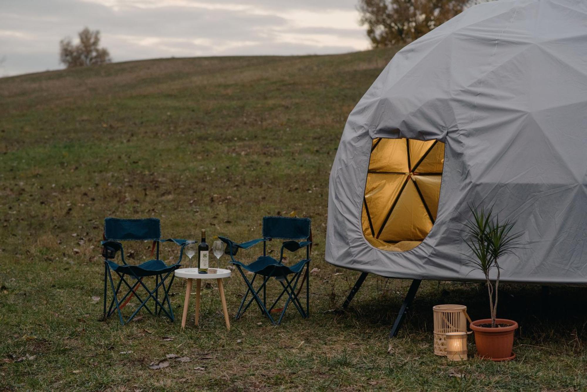 Glamping In Der Zeche Ewald Herten Herten  Exteriör bild